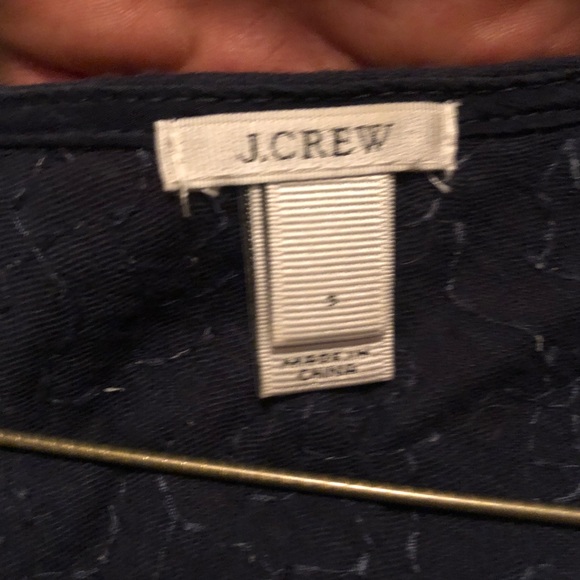 J.Crew navy and mint sequin racerback top - Picture 4 of 4